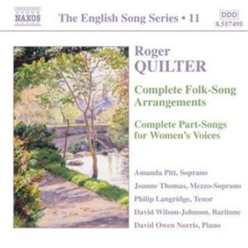 Roger Quilter Complete Folk-song Arrangements (Norris, Pitt, Thomas) (CD) Album
