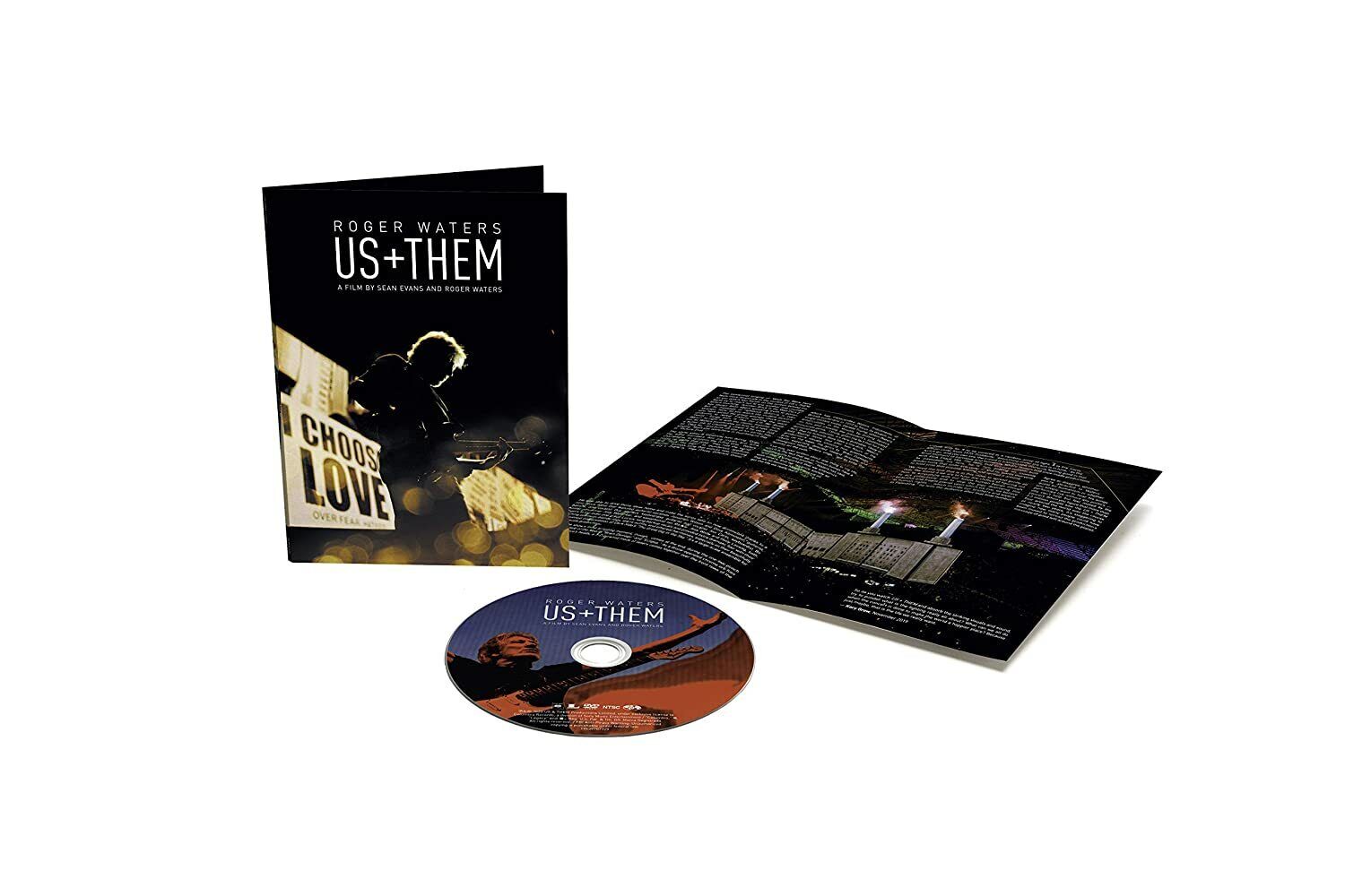 ROGER WATERS - Us + Them (2020) DVD digipack