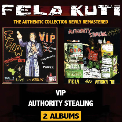Fela Kuti V.I.P./Authority Stealing (CD) Remastered Album