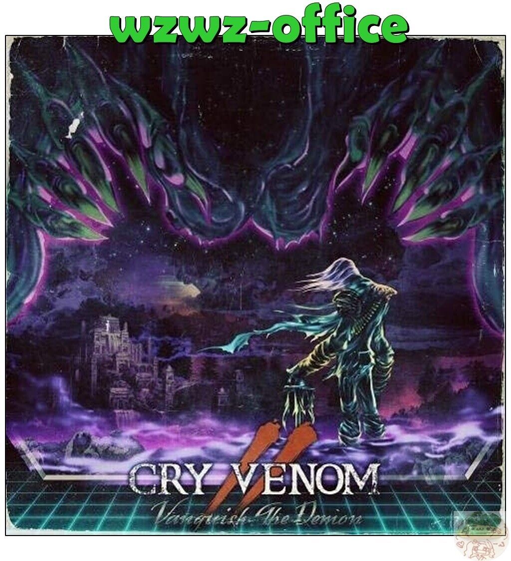 2017 GIAPPONE CD CRY VENOM Vanquish The Demon con Bonus Track