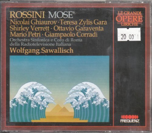 Ghiaurov / Verrett / Garaventa / Petri / Corradi / Orchestra S Rossini;Mose (CD)