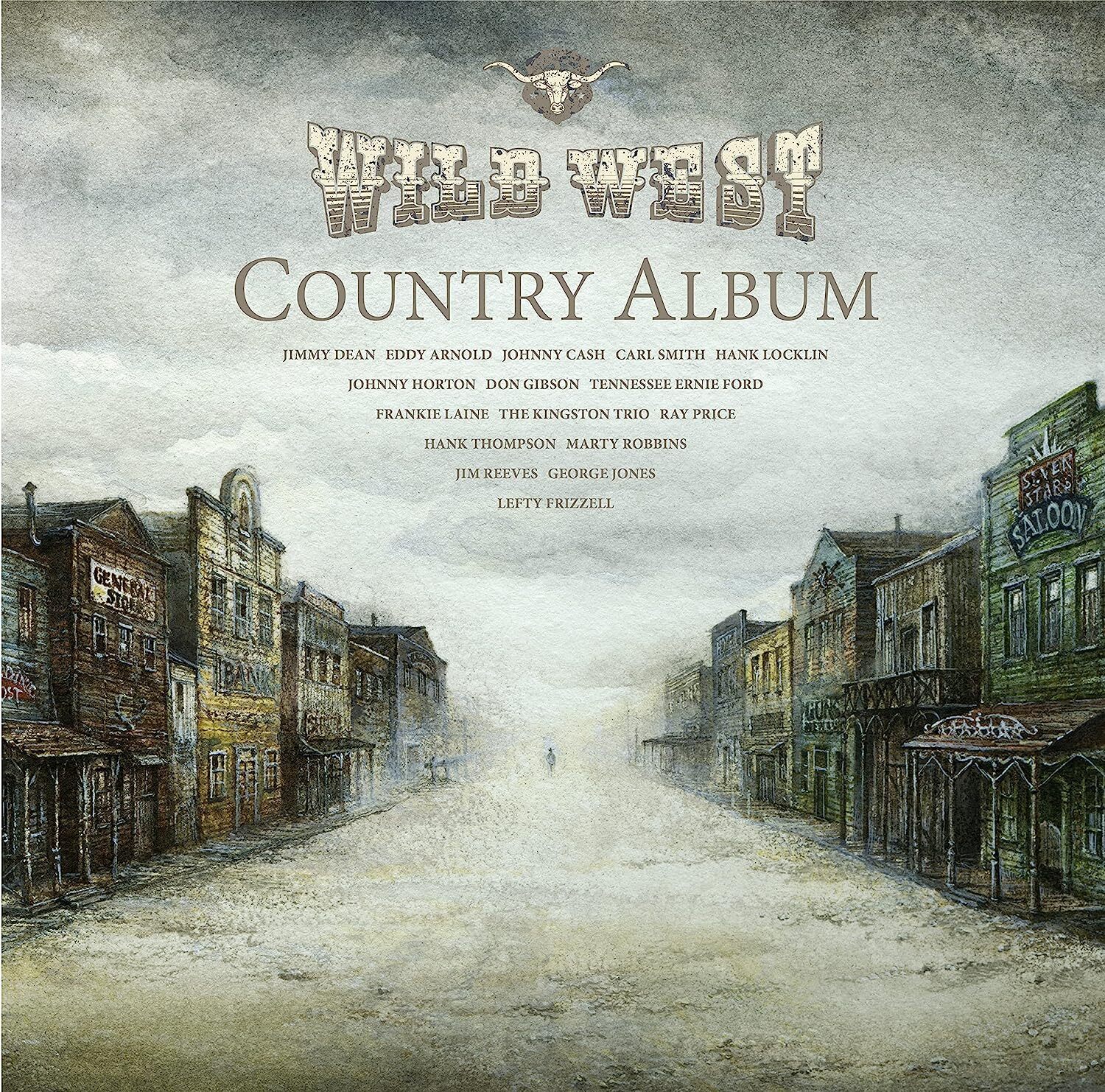 Various Artists Wild West Country Album (Vinyl LP) 12" Album Coloured Vinyl