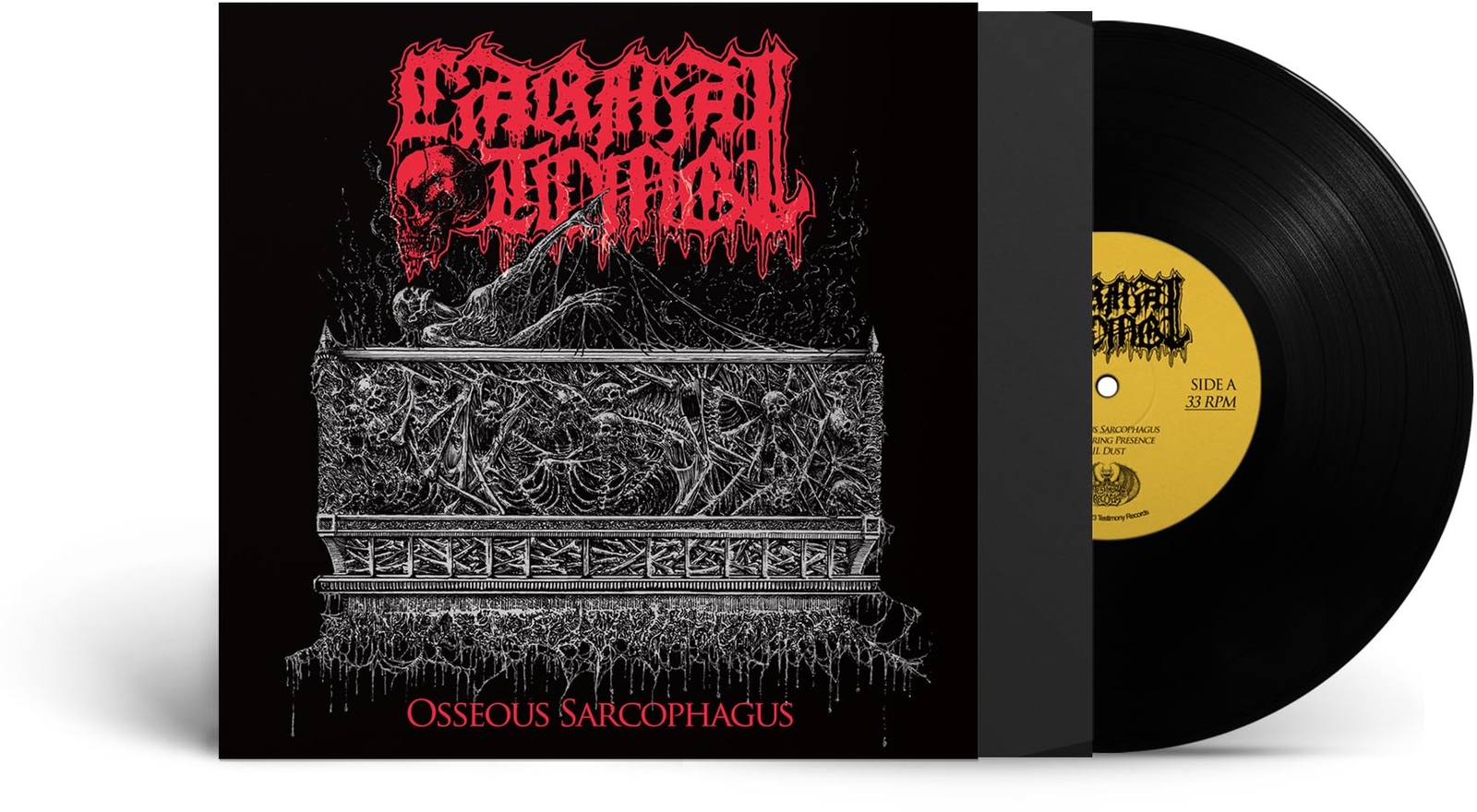 Carnal Tomb Osseous Sarcophagus (Vinyl LP)