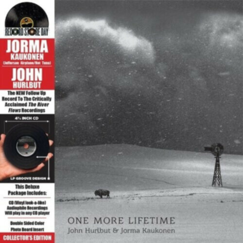 John Hurlbut and Jorma Kaukonen - One More Lifetime (Cd Vinyl Replica Black Poly