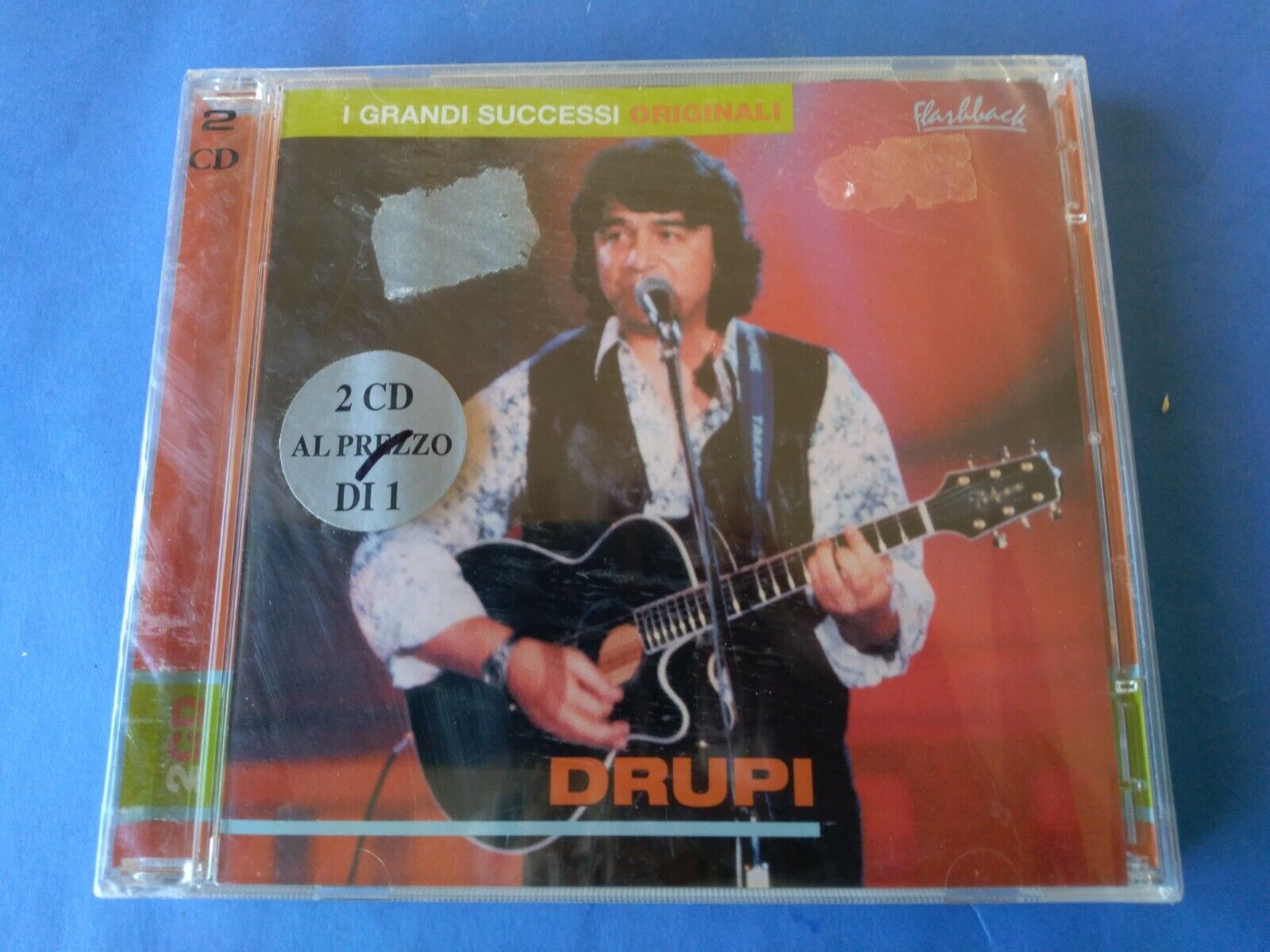 DRUPI "I GRANDI SUCCESSI" CD DOPPIO 2000 BMG/RICORDI ITALIA SIGILLATO/SEALED