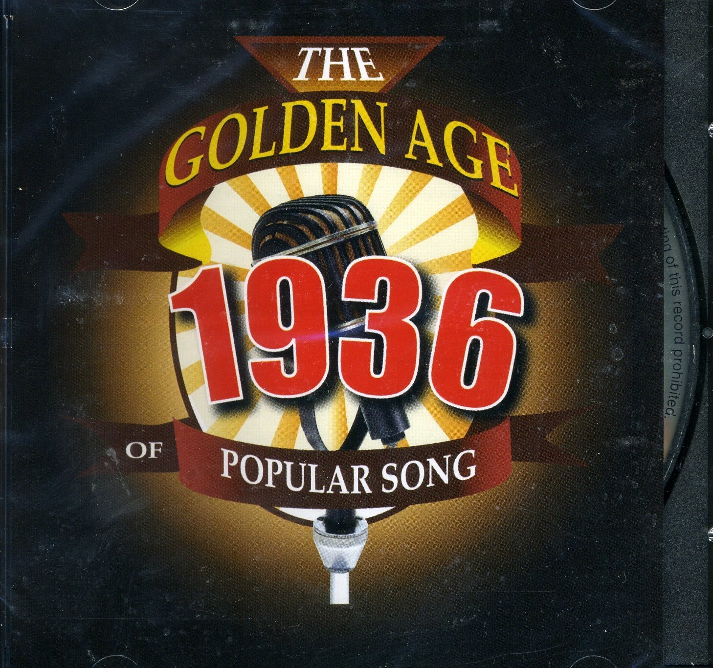 The Golden Age Of Popular Songs - The Best of 1936 (CD)