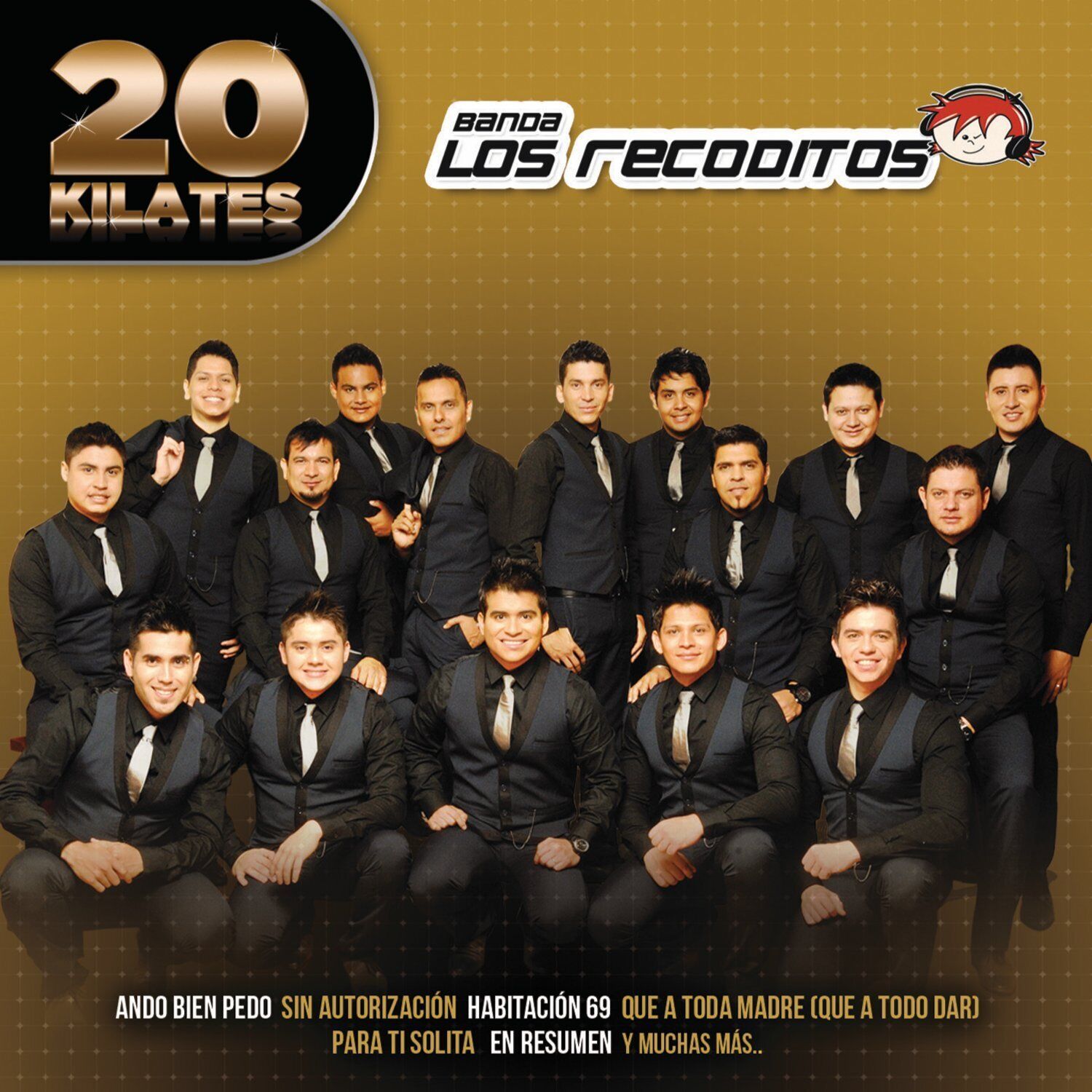 Banda los Recoditos 20 Kilates (CD)