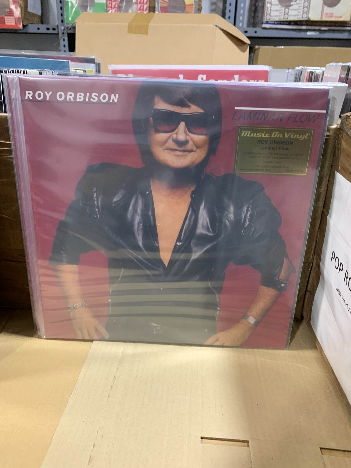 Roy Orbison LP Laminar Flow Bloody Mary Coloured Vinyl