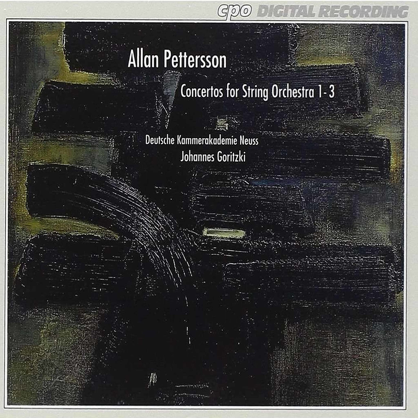 Deu Kammer Neuss Concertos for String Orchestra (Goritzki) (CD) Album