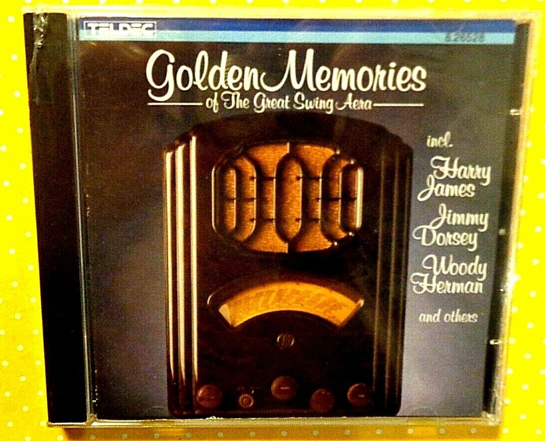 GOLDEN MEMORIES  OF THE GREAT SWING AERA   -  CD  1987   NUOVO E SIGILLATO