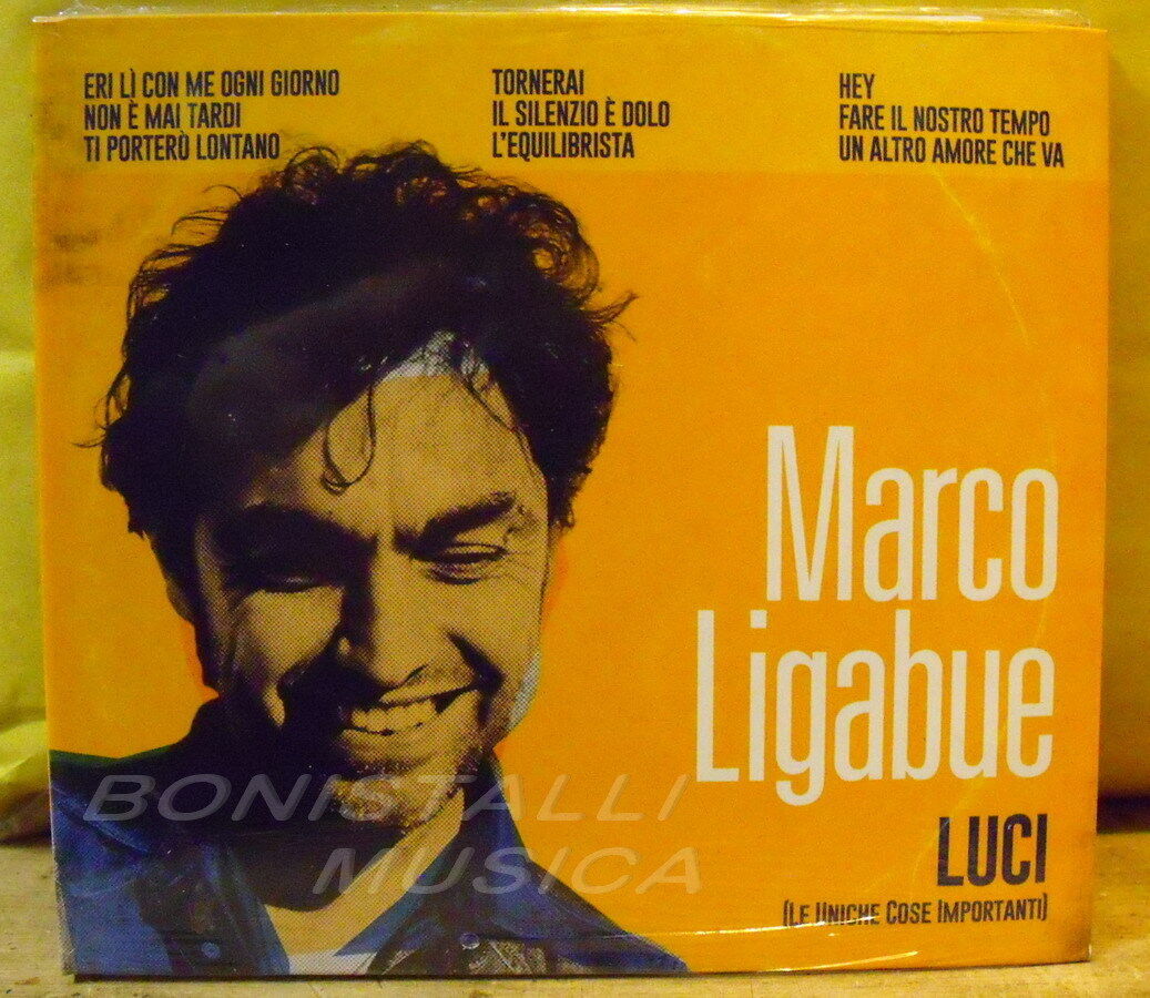 MARCO LIGABUE - LUCI (Le uniche cose importanti) - CD SIGILLATO