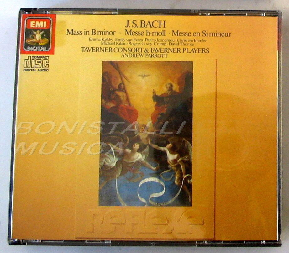 J. S. BACH - MASS IN B MINOR - PARROTT - 2 CD New Never Played