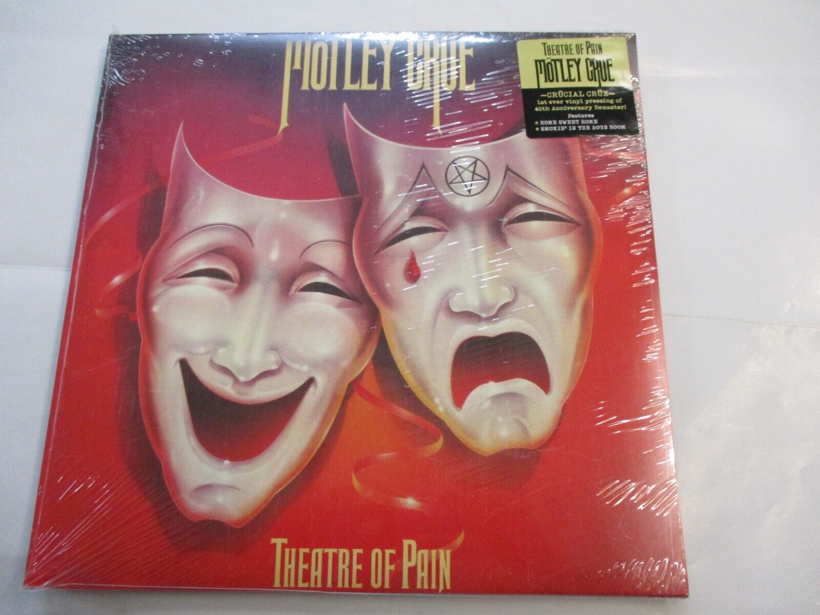 MOTLEY CRUE - THEATRE OF PAIN - LP REISSUE VINYL NEW SEALED 2022