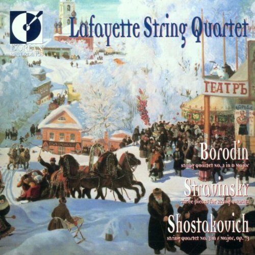 String Quartet No. 2/three Pieces/string Quartet No. 3 (CD) Album