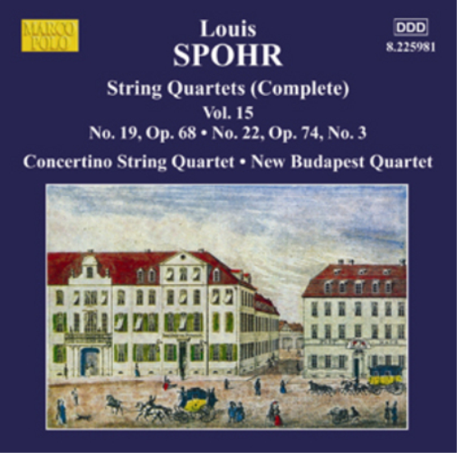 Louis Spohr Louis Spohr: String Quartets - Volume 15 (CD) Album
