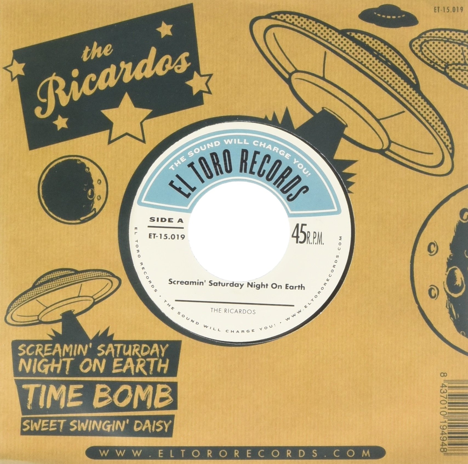Ricardos The-Screamin` Saturday Night On Ea Vinyl NUOVO
