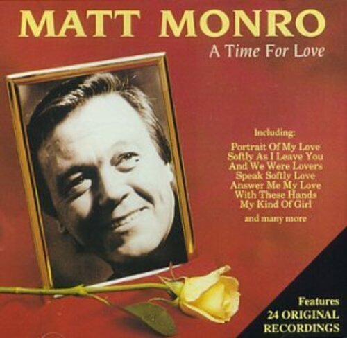 Audio Cd Matt Monro - A Time For Love