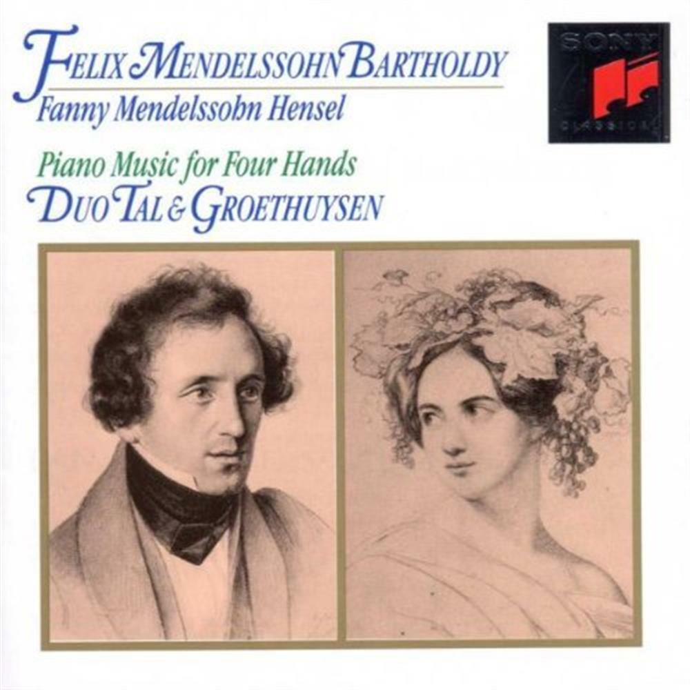 Piano Music For 4 Hands - Felix Mendelssohn (Audio Cd)