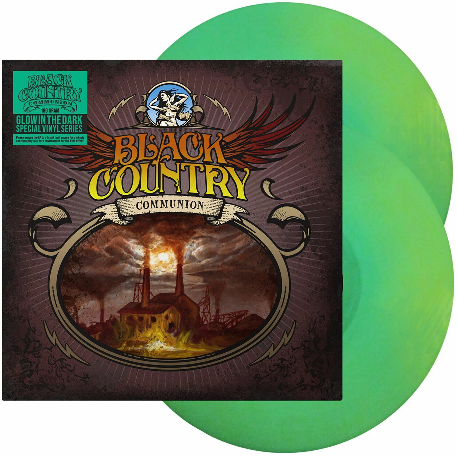 Black Country Communion 'Black Country Communion' 2LP Glow in the Dark Vinyl