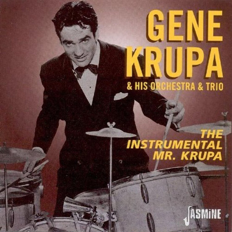 Gene Krupa & His Orchestra & Trio The Instrumental Mr. Krupa (CD) Album