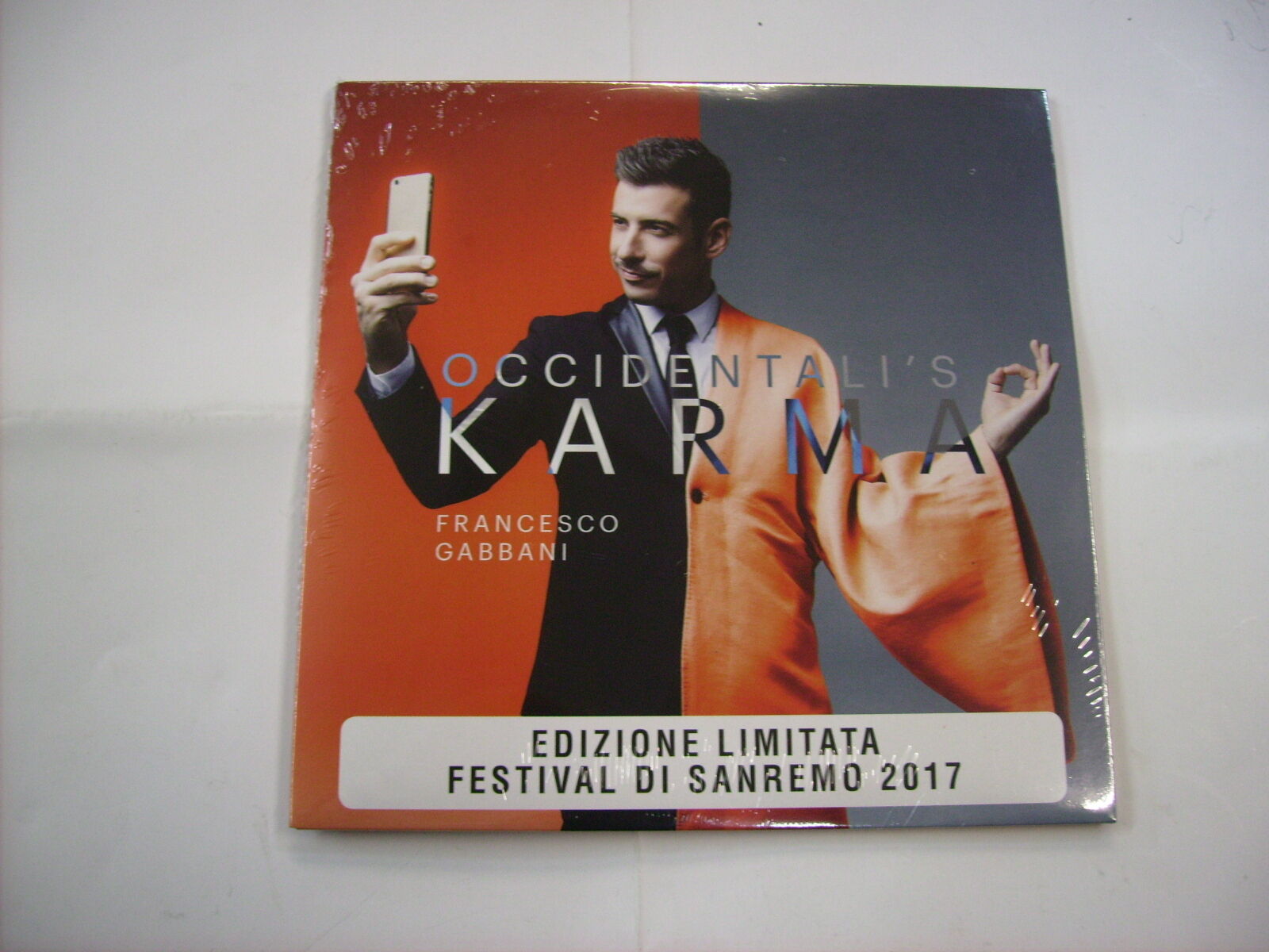 FRANCESCO GABBANI - OCCIDENTALI'S KARMA - 7" NUMBERED VINYL NEW COPY # 2240