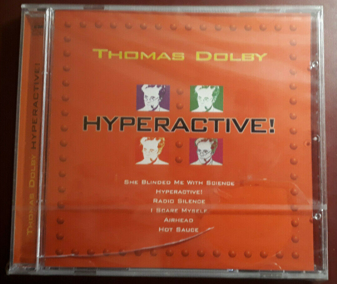 THOMAS DOLBY- HYPERACTIVE *CD BRAND NEW STILL SEALED NUOVO SIGILLATO RARE