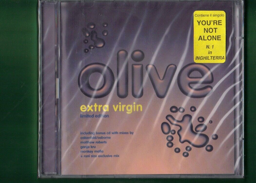 OLIVE  - EXTRA VIRGIN  LIMITED EDITION CD NUOVO SIGILLATO