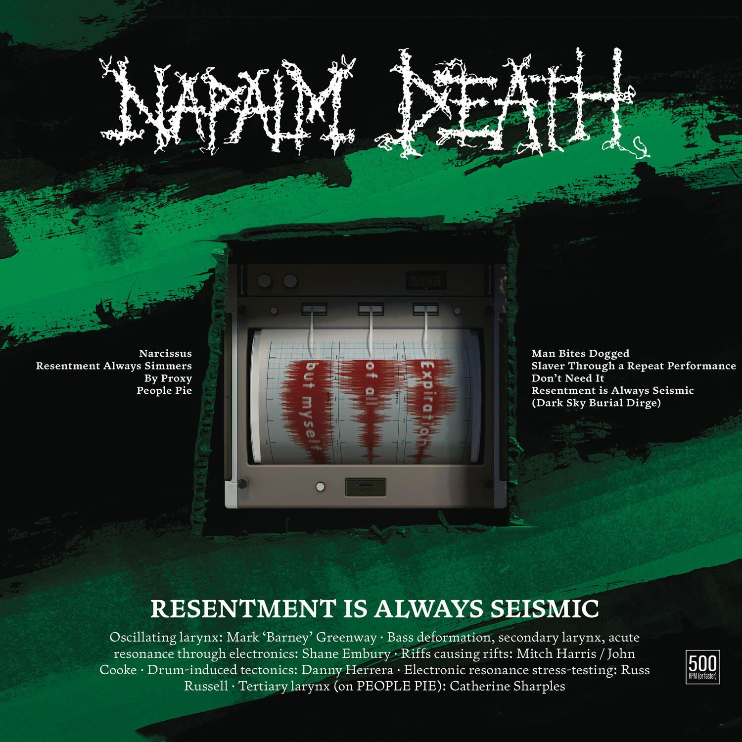 Napalm Death Resentment Is Always Seismic Cd Nuovo & Sigillato