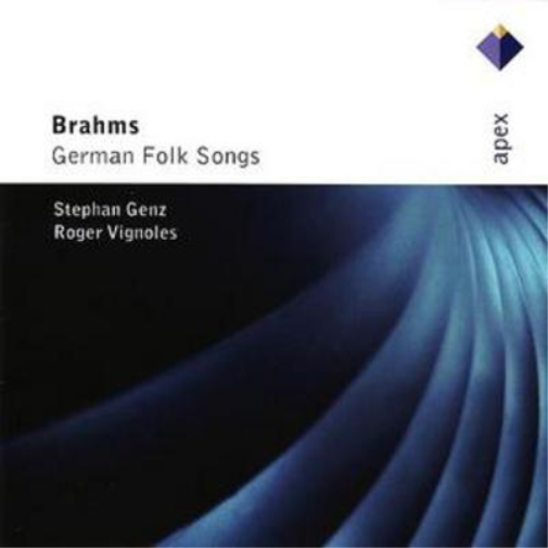 Johannes Brahms German Folk Songs (Vignoles, Genz) (CD) Album