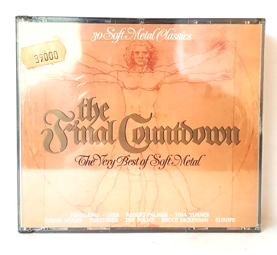 ARTISTI VARI - THE FINAL COUNTDOWN BEST OF METAL - 2 CD BOX MUSICA SIGILLATO