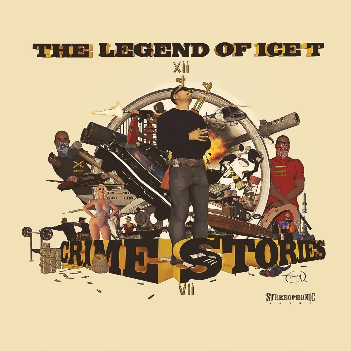 Ice T The Legend of Ice T: Crime Stories (Vinyl LP) 12" Album Box Set