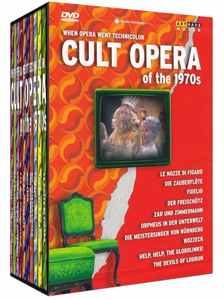 Music Dvd Cult Opera Of The 1970's (10 Dvd)