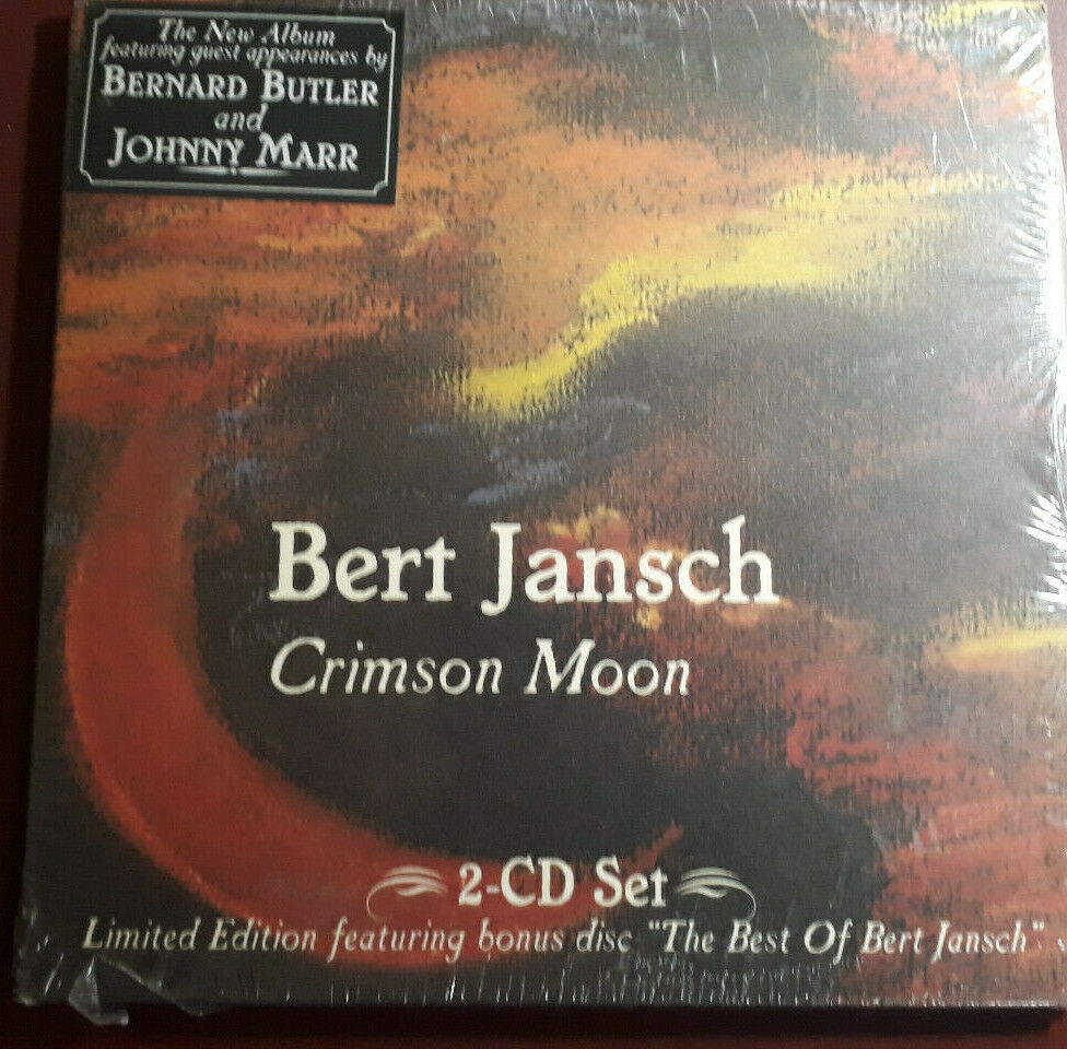 BERT JANSCH- CRIMSON MOON-LTD+CD BONUS *2CD BRAND NEW SEALED NUOVO SIGILLATO
