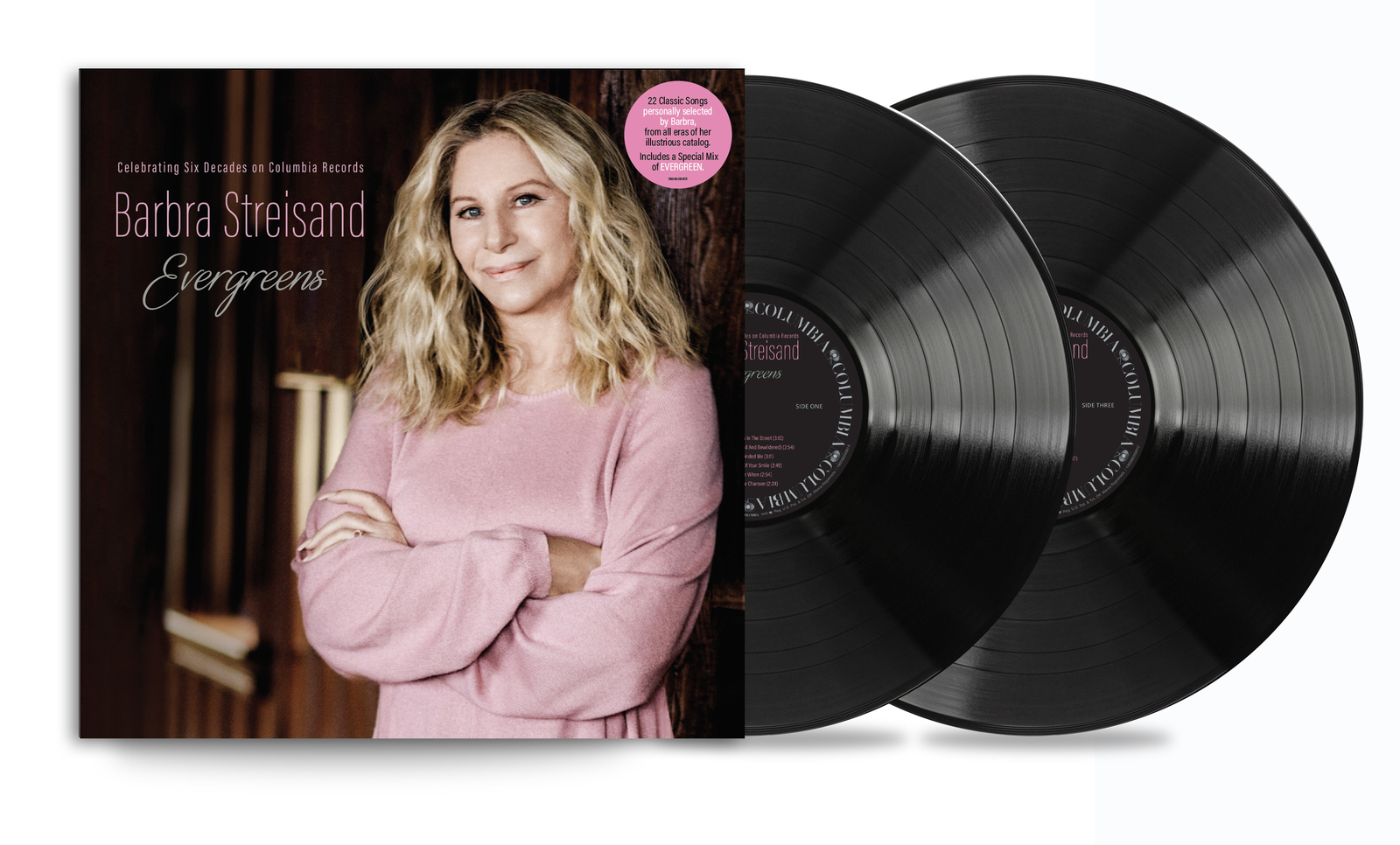 Barbra Streisan Evergreens: Celebrating Six Decades On Columbia Recor (Vinyl LP)