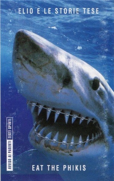 ELIO E LE STORIE TESE "EAT THE PHIKIS" - CASSETTE,MC,K7,NO SEALED,NON SIGILLATA