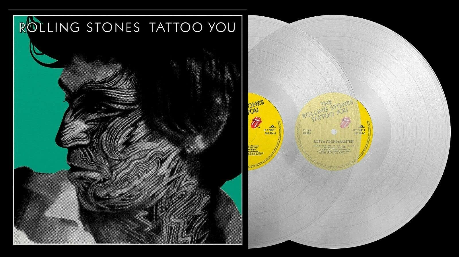 The Rolling Stones Tattoo You (Vinyl LP) D2C Deluxe Clear / Coloured Double LP