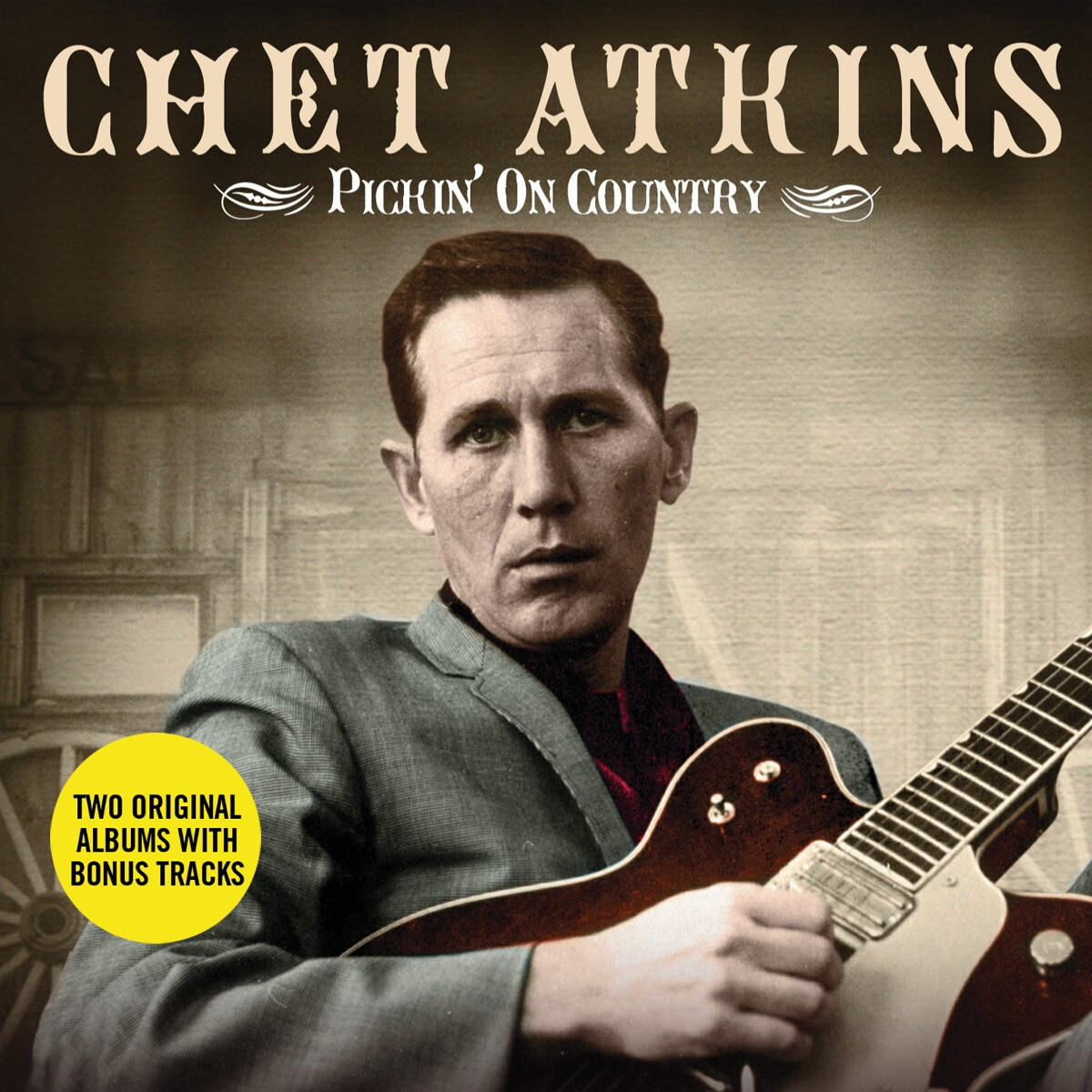 Chet Atkins - Pickin' On Country - Two Original Albums (2 CD, Compilation)