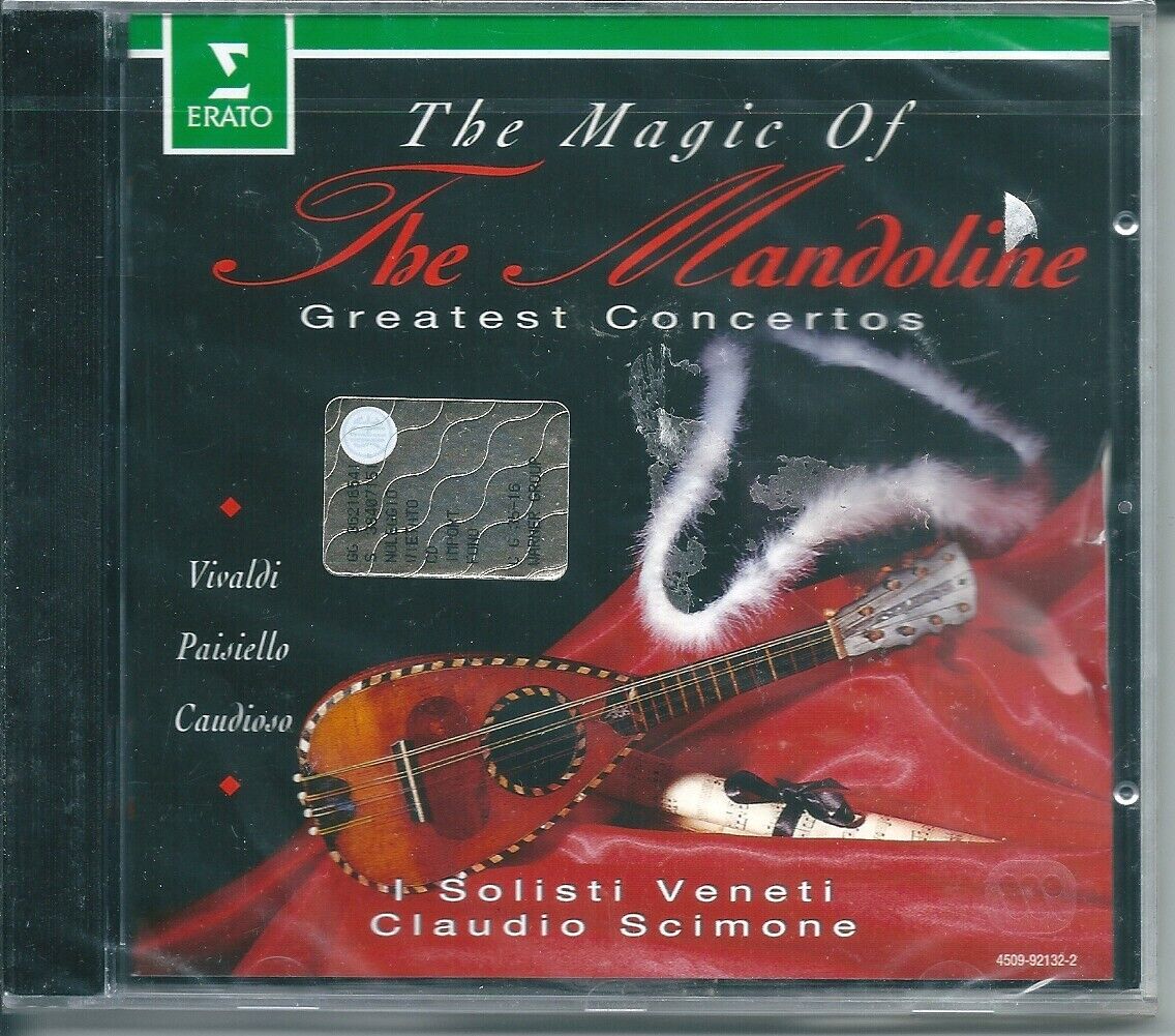 The Magic Of The Mandoline, Greatest Concertos. I Solisti Veneti (1993) CD NUOVO
