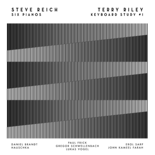 Steve Reich Six Pianos/Keyboard Study #1 (Vinyl LP) 12" Album