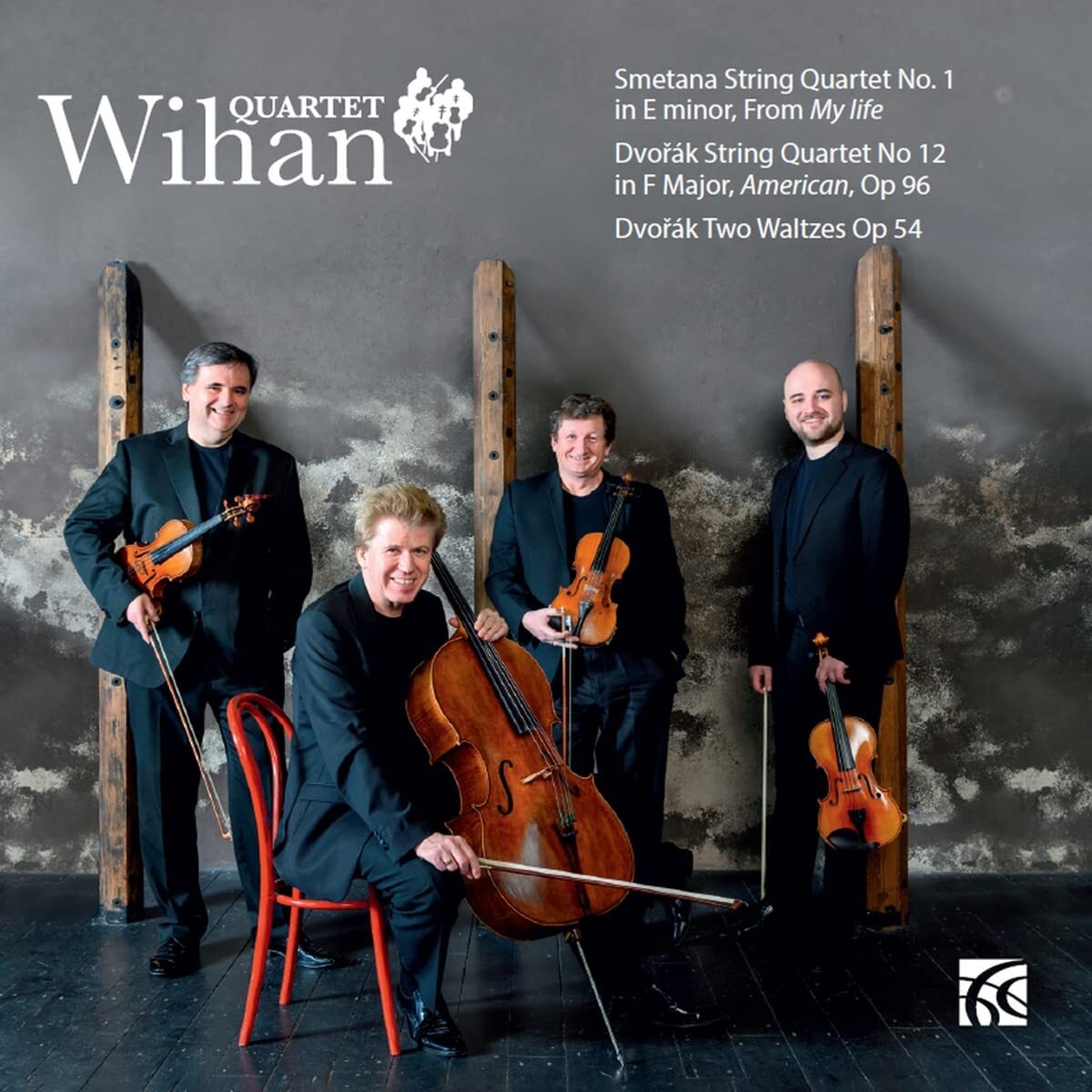 7024789 Audio Cd Wihan Quartet: Smetana & Dvorak Works For String Quartet