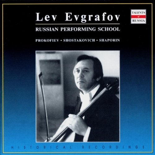 Lev Evgrafov Lev Evgrafov: Russian Performing School (CD) Album