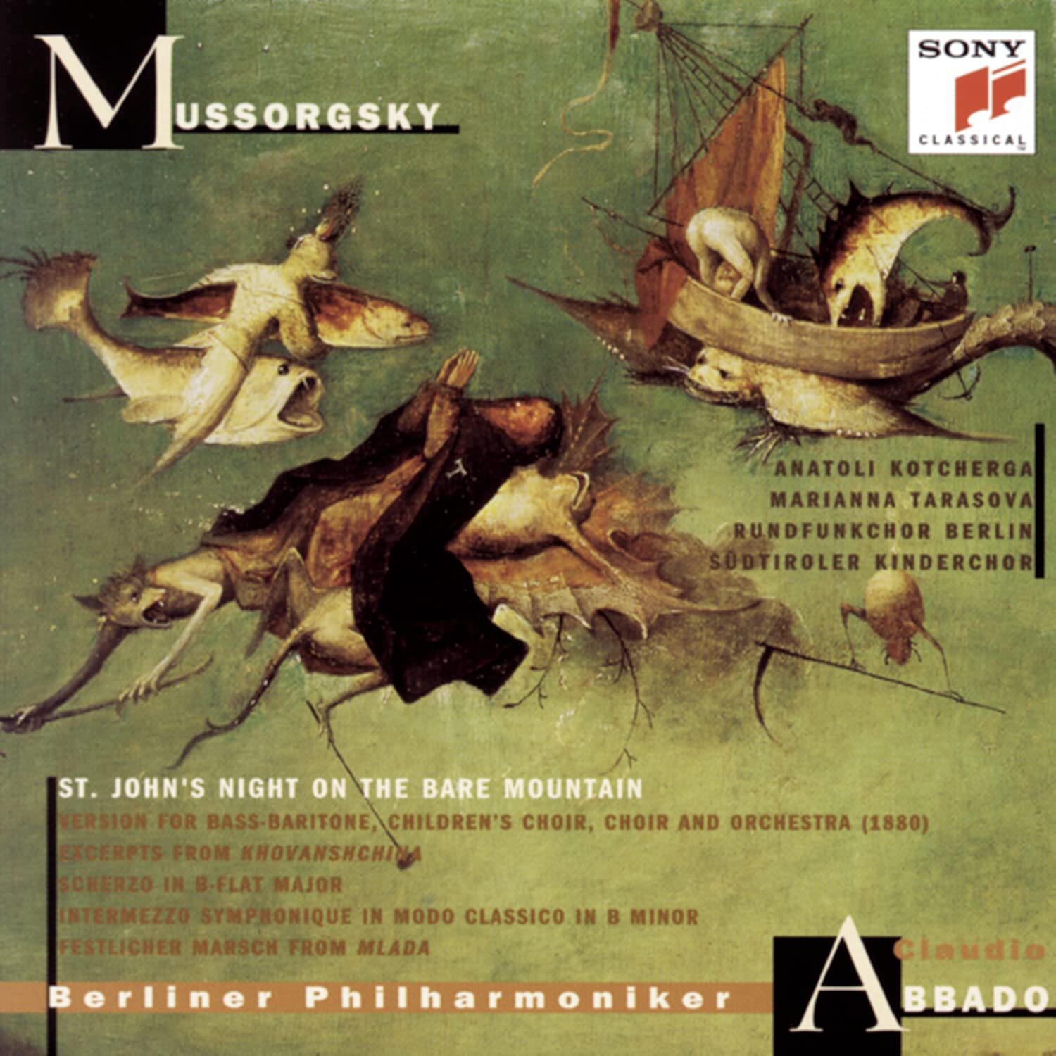 Claudio Abbado Mussorgsky: St. John's Night On Bare Mountain; Works (CD)