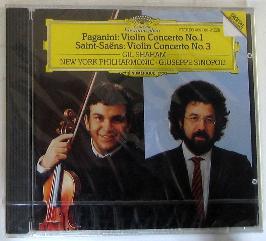 PAGANINI / SAINT-SAENS - VIOLIN CONC.1 / VIOLIN CONC.3 - SINOPOLI - CD Sigillato