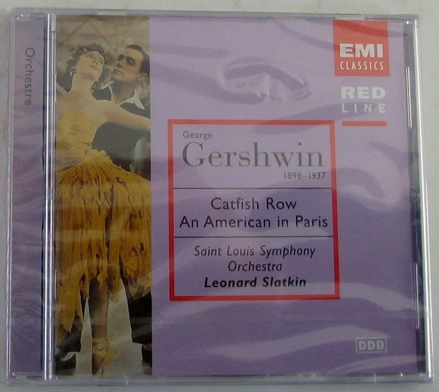GERSHWIN G. - CATFISH ROW, AN AMERICAN IN PARIS - SLATKIN -  CD Sigillato
