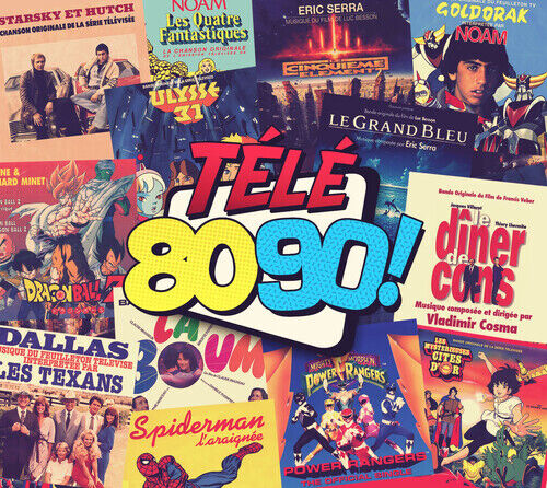 Audio Cd Tele 80 & 90 / Various (3 Cd)