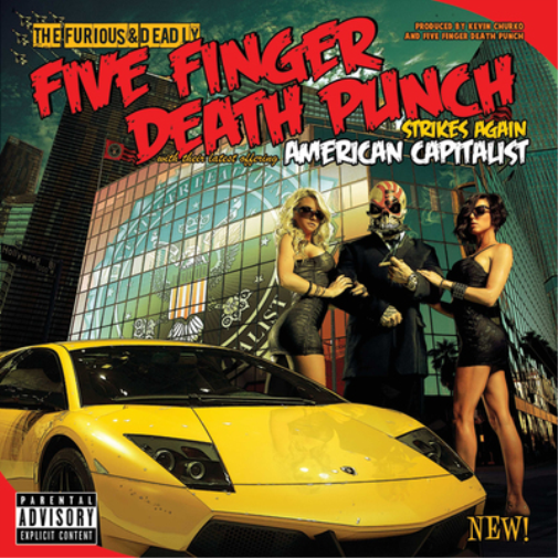 Five Finger Death Punch American Capitalist (Vinyl LP) 12" Album