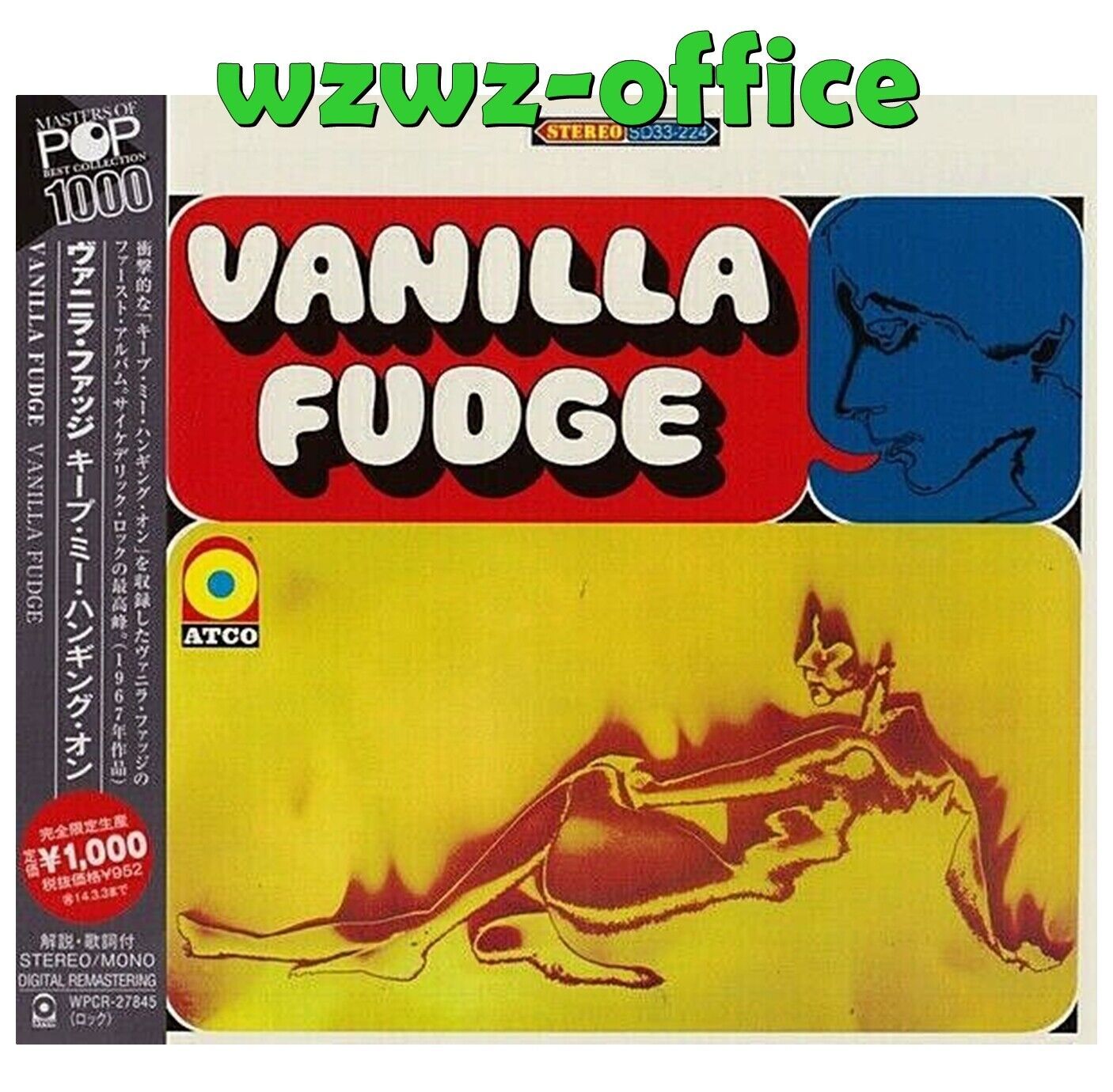 Vanilla Fudge CD SIGILLATO NUOVISSIMO "Vanilla Fudge" Giappone OBI E