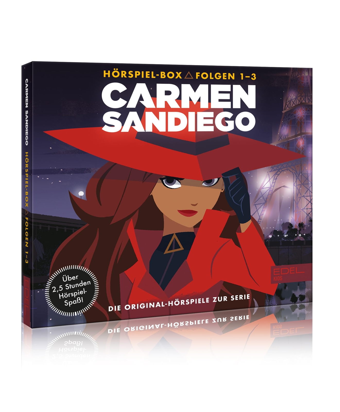 Carmen Sandiego Carmen Sandiego: Hörspiel-Box (Folge 1-3) - Die Original-Hö (CD)