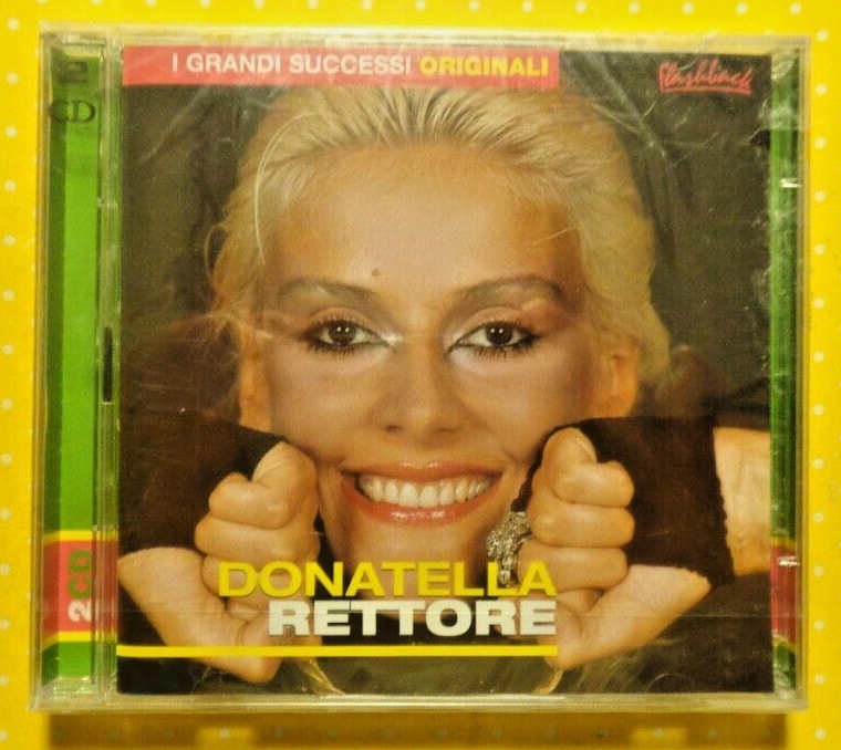 DONATELLA RETTORE - I GRANDI SUCCESSI ORIGINALI - 2 CD, NUOVO SIGILLATO