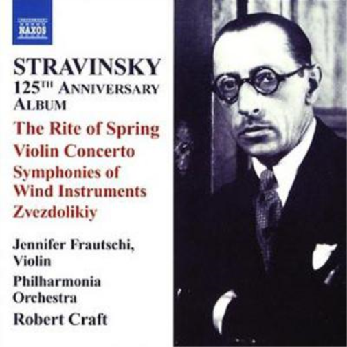 Igor Stravinsky 125th Anniversary Album (Craft, Philharmonia Orch) (CD) Album